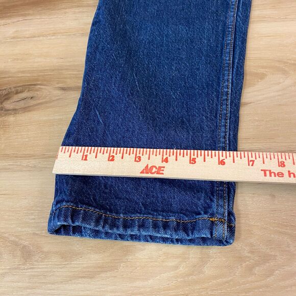 Zara Jeans Womens 8 High Waist Tapered Blue Medium Wash Denim 27" - Picture 6 of 9